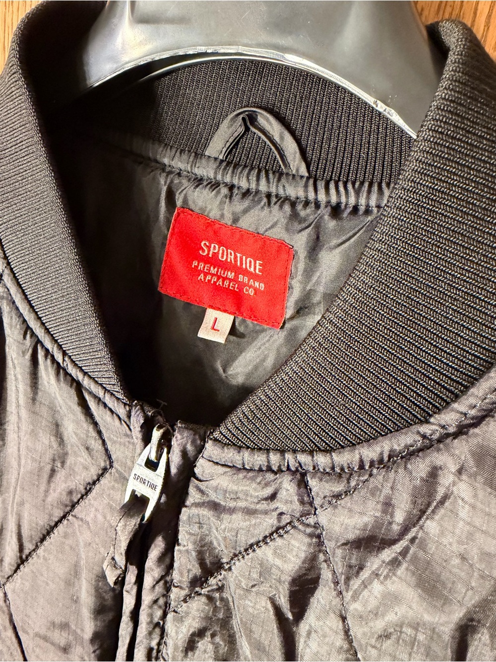 Sportique Miami Heat Quilted Lightweight Bomber - Picture 4 of 8